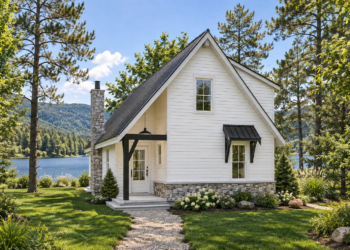 1,364 Sq. Ft. Cottage Plan with 2–3 Bedrooms and 2 Bathrooms