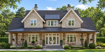 3,264 Sq. Ft. Craftsman Plan with 3–4 Bedrooms and 3.5 Bathrooms
