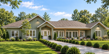 2,933 Sq. Ft. Modern Farmhouse Plan with 3–4 Bedrooms and 3.5 Bathrooms