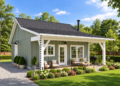 672 Sq. Ft. Cottage ADU with 1 Bedroom and 1 Bathroom