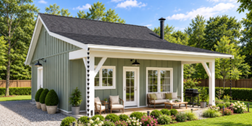 672 Sq. Ft. Cottage ADU with 1 Bedroom and 1 Bathroom