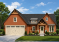 1939 Sq. Ft. Modern Farmhouse Plan with 4 Bedrooms and 2 Bathrooms