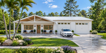 1,200 Sq. Ft. Barn Plan with 2 Bedrooms and 2 Bathrooms