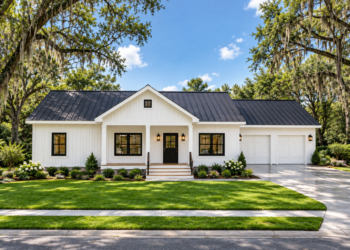 1,402 Sq. Ft. Country Plan with 3 Bedrooms and 2 Bathrooms