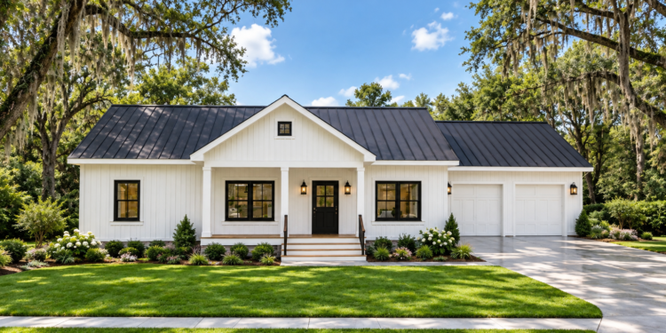 1,402 Sq. Ft. Country Plan with 3 Bedrooms and 2 Bathrooms