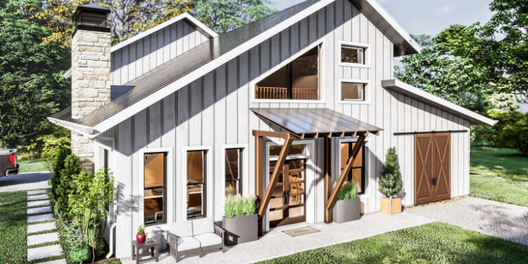 2772 Sq Ft Modern Farmhouse Plan with 3 Bedrooms, 2 Bathrooms, and a 2-Car Garage