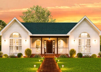1316 Sq Ft Country House Plan with 3 Bedrooms and 2 Bathrooms