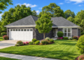 989 Sq Ft Traditional House Plan with 2 Bedrooms, 1 Bathroom, and a 2-Car Garage