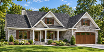 1720 Sq Ft Craftsman House Plan with 3 Bedrooms, 2 Bathrooms, and an Optional Bonus Room