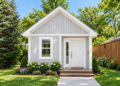 649 Sq Ft ADU House Plan with 1 Bedroom, Flex Room, and Vaulted Open Living Space