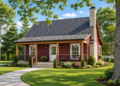 600 Sq. Ft. Modern Farmhouse Plan with 1 Bedroom and 1 Bathroom