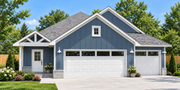 1674 Sq Ft Ranch House Plan with 3 Bedrooms, 2 Bathrooms, and a 3-Car Garage