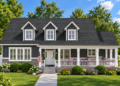 1734-Square-Foot Craftsman House Plan with Flexible Bedroom Options and a 2-Car Garage