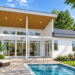 776 Sq Ft Contemporary House Plan with 2 Bedrooms, 1 Bathroom, and an Open Floor Plan