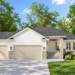 1808-Square-Foot Country Craftsman House Plan with Flexible Bedrooms and a 3-Car Garage