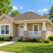 1073 Sq Ft Craftsman House Plan with 2 Bedrooms, 2 Bathrooms, and a Covered Front Porch