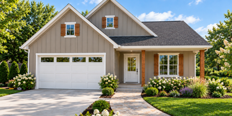 1,376 Sq. Ft. Modern Farmhouse Plan with 3–4 Bedrooms and 2 Bathrooms