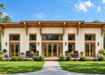 1564 Sq Ft Modern House Plan with 2 Bedrooms, 2 Bathrooms, and an Open Floor Plan