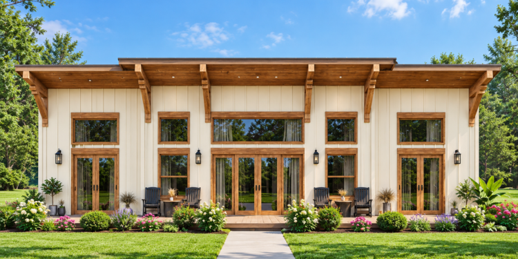 1564 Sq Ft Modern House Plan with 2 Bedrooms, 2 Bathrooms, and an Open Floor Plan