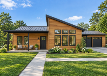 1,758 Sq. Ft. Modern House Plan with 3 Bedrooms and 2.5 Bathrooms
