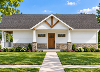 1,002 Sq. Ft. Mountain Craftsman Plan with 1–2 Bedrooms