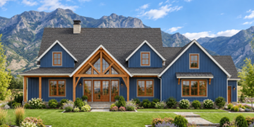 3,000 Sq. Ft. Modern Farmhouse Plan with 4 Bedrooms and 3.5 Bathrooms