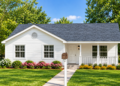 1192 Sq Ft Country House Plan with 3 Bedrooms, 2 Bathrooms, and a Front Porch