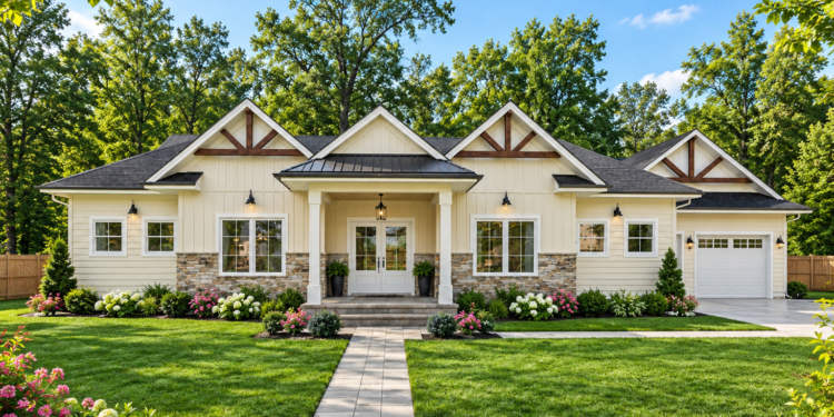2872 Sq Ft Craftsman House Plan with 3 Bedrooms, 2.5 Bathrooms, and a 2-Car Garage