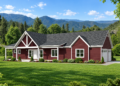 1500 Sq Ft Country House Plan with 2 Bedrooms, 2 Bathrooms, and a 3-Car Garage