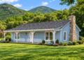 1200-Square-Foot Country House Plan with 2 Bedrooms and a Spacious Vaulted Great Room