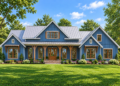 2,553 Sq. Ft. Modern Farmhouse Plan with 3 Bedrooms and 2.5 Bathrooms