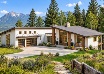 2,380 Sq. Ft. Modern Transitional Plan with 1–3 Bedrooms and 1.5 Bathrooms