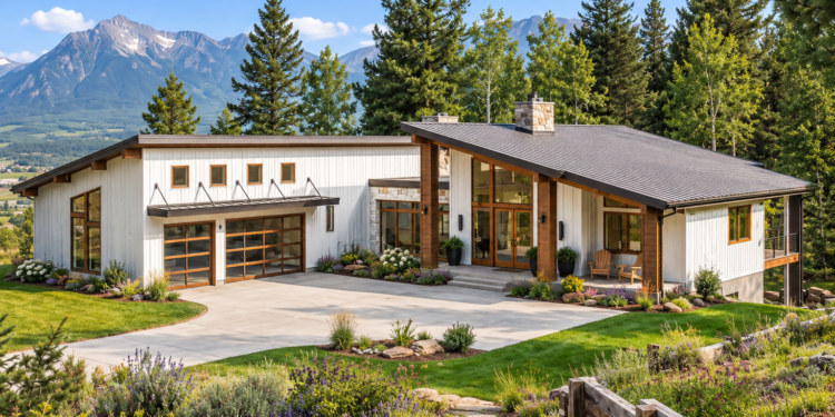 2,380 Sq. Ft. Modern Transitional Plan with 1–3 Bedrooms and 1.5 Bathrooms