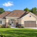 1774 Sq Ft Traditional House Plan with 2 Bedrooms, 2 Bathrooms, and a 3-Car Garage