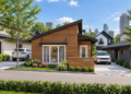 1822 Sq Ft Contemporary House Plan with 3 Bedrooms, 2 Bathrooms, and an Open Floor Plan