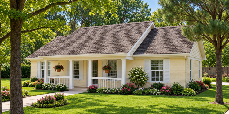 1100 Sq Ft Traditional House Plan with 3 Bedrooms, 2 Bathrooms, and a 2-Car Garage