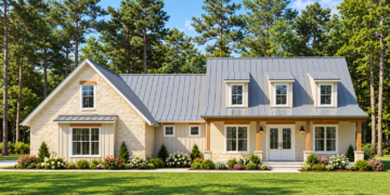 2256 Sq Ft Modern Farmhouse Plan with 3 Bedrooms, 2 Bathrooms, and a Spacious Bonus Room