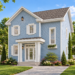 1420 Sq Ft Traditional House Plan with 3 Bedrooms, 2 Bathrooms, and 2 Stories