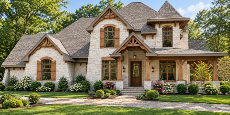 2,487 Sq. Ft. Craftsman Plan with 4 Bedrooms and 3 Bathrooms