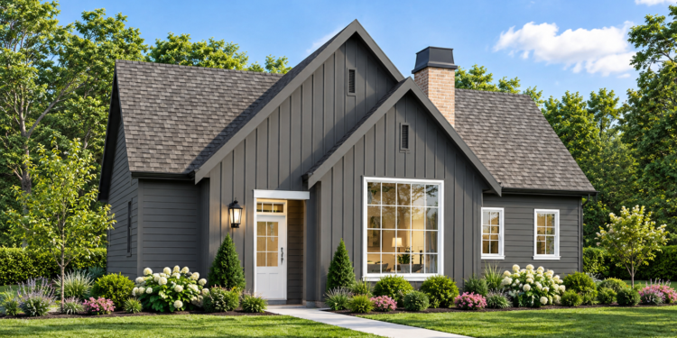 967 Sq. Ft. Cottage Plan with 2 Bedrooms and 2 Bathrooms