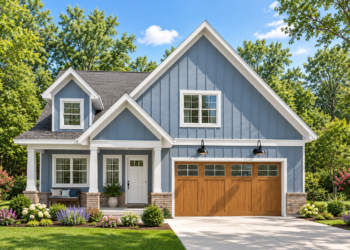 1761 Sq Ft Modern Farmhouse Plan with 3 Bedrooms, 2 Bathrooms, and a Bonus Room