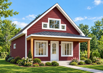 1850 Sq Ft Traditional House Plan with 3 Bedrooms, 2 Bathrooms, and Front and Rear Porches