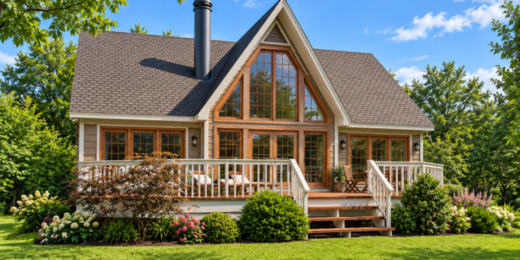 1280 Sq Ft Small House Plan with 2 Bedrooms and 2 Bathrooms