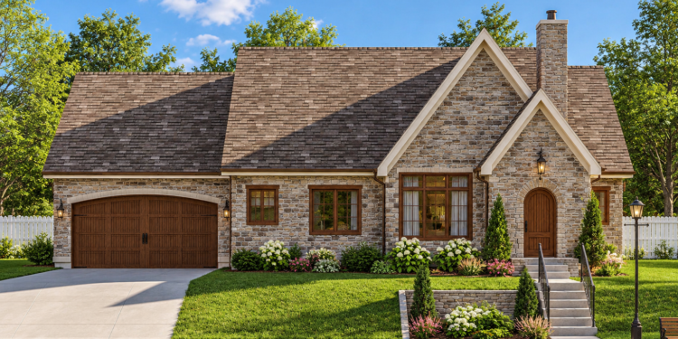 1507 Sq Ft Cottage House Plan with 3 Bedrooms, 2 Bathrooms, and a 2-Car Garage