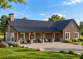 2,205 Sq. Ft. Barndominium Plan with 3 Bedrooms and 2.5 Bathrooms