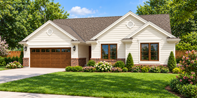 1467-Square-Foot Country House Plan with 3 Bedrooms and a 2-Car Garage