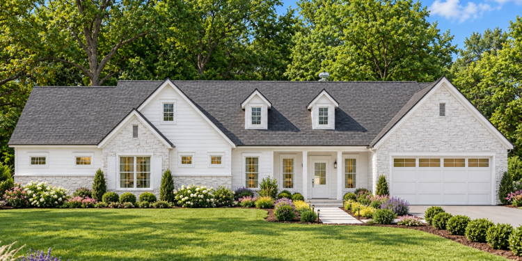 1670-Square-Foot Modern Farmhouse Plan with 3 Bedrooms, 2 Bathrooms, and a 2-Car Garage