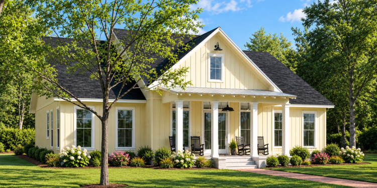 2,455 Sq. Ft. Modern Farmhouse Plan with 3 Bedrooms and 2.5 Bathrooms