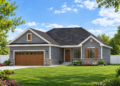 1373 Sq Ft Ranch House Plan with 3 Bedrooms, 2 Bathrooms, and a 2-Car Garage