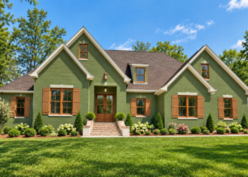2,404 Sq. Ft. French Country Plan with 4–5 Bedrooms and 2.5 Bathrooms